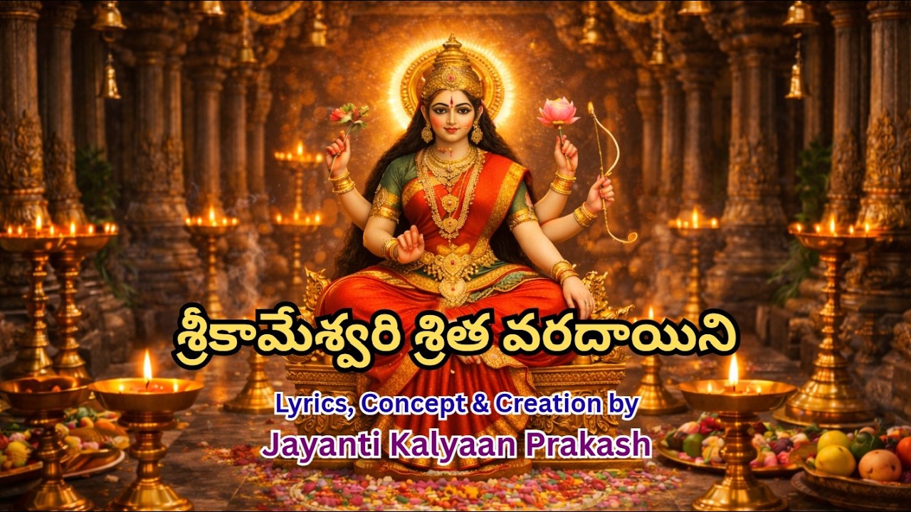 SriKameshwari Sritavaradayini – Divine Panchopachara Stuti | Powerful Devi Bhakti Song
