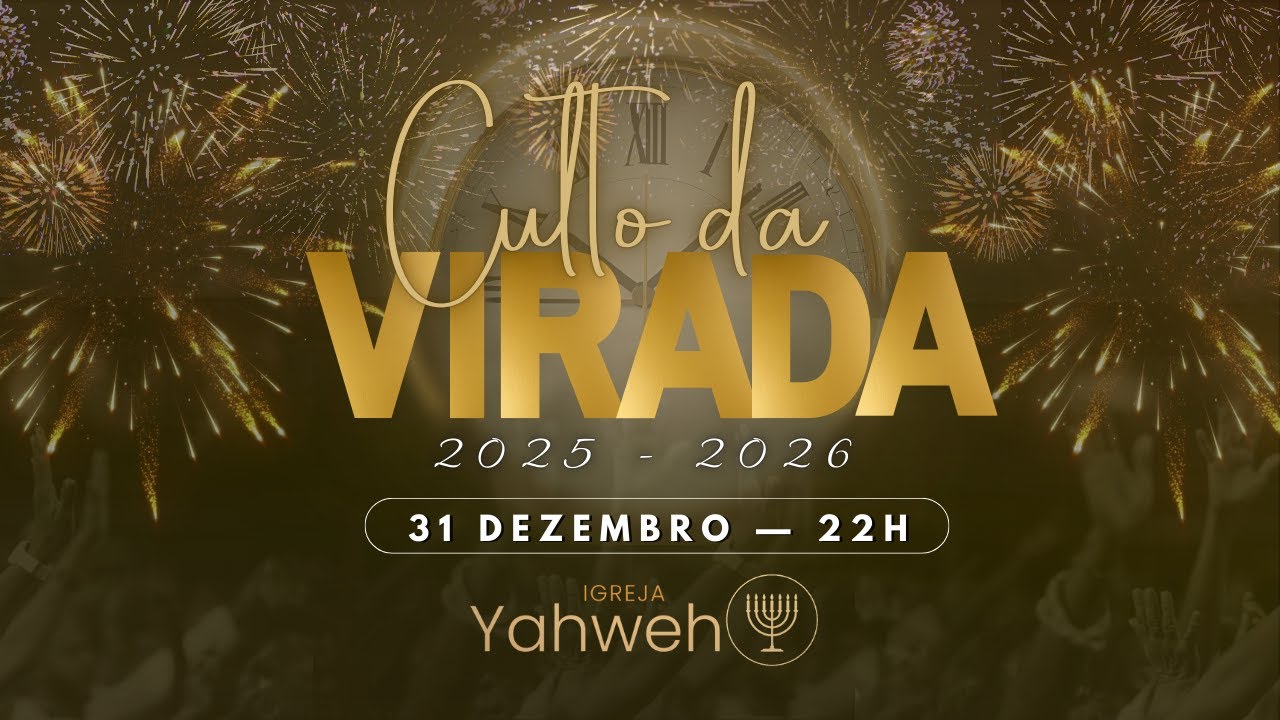 CULTO DA VIRADA YAHWEH | Pr. Ronaldo Carioni - 31/12/25