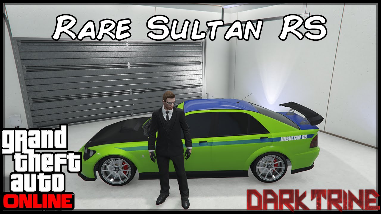 GTA 5 Online - PC - Rare Car - Sultan RS Location - Secret Rare Storable Vehicle