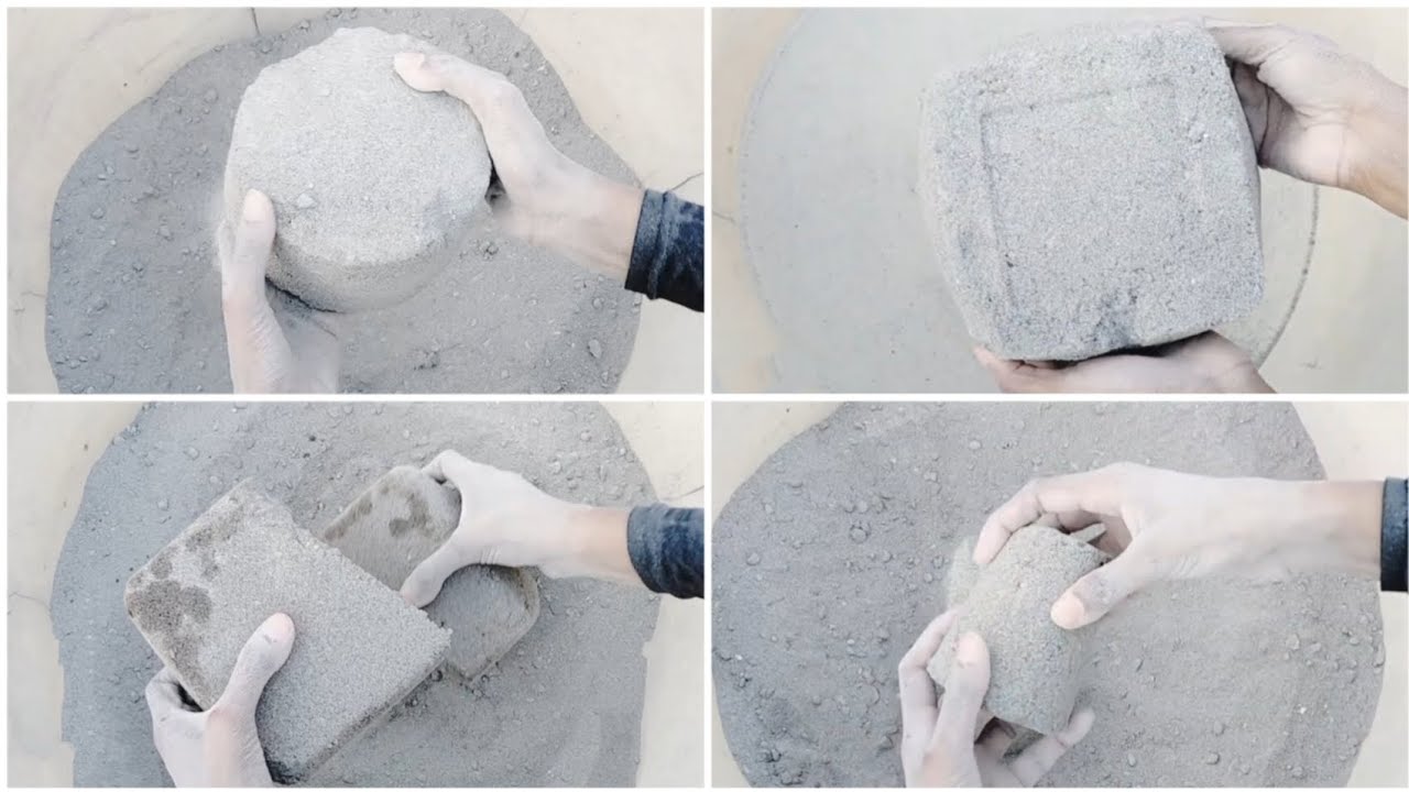 ASMR: Stone crush sand different shapes dry crumbling 📣 crunchy soft @bushra-j3y Support 😐