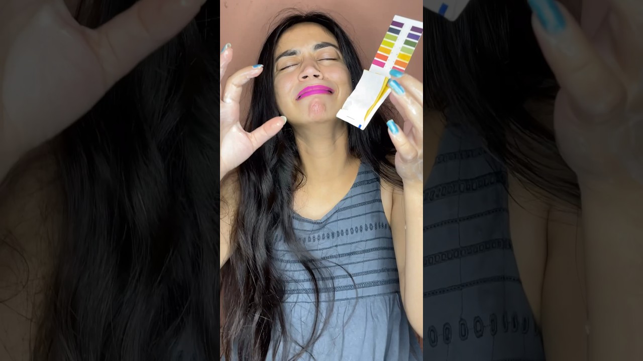 Dot & key face wash Ph testing #ph #skincare #phtesting #review
