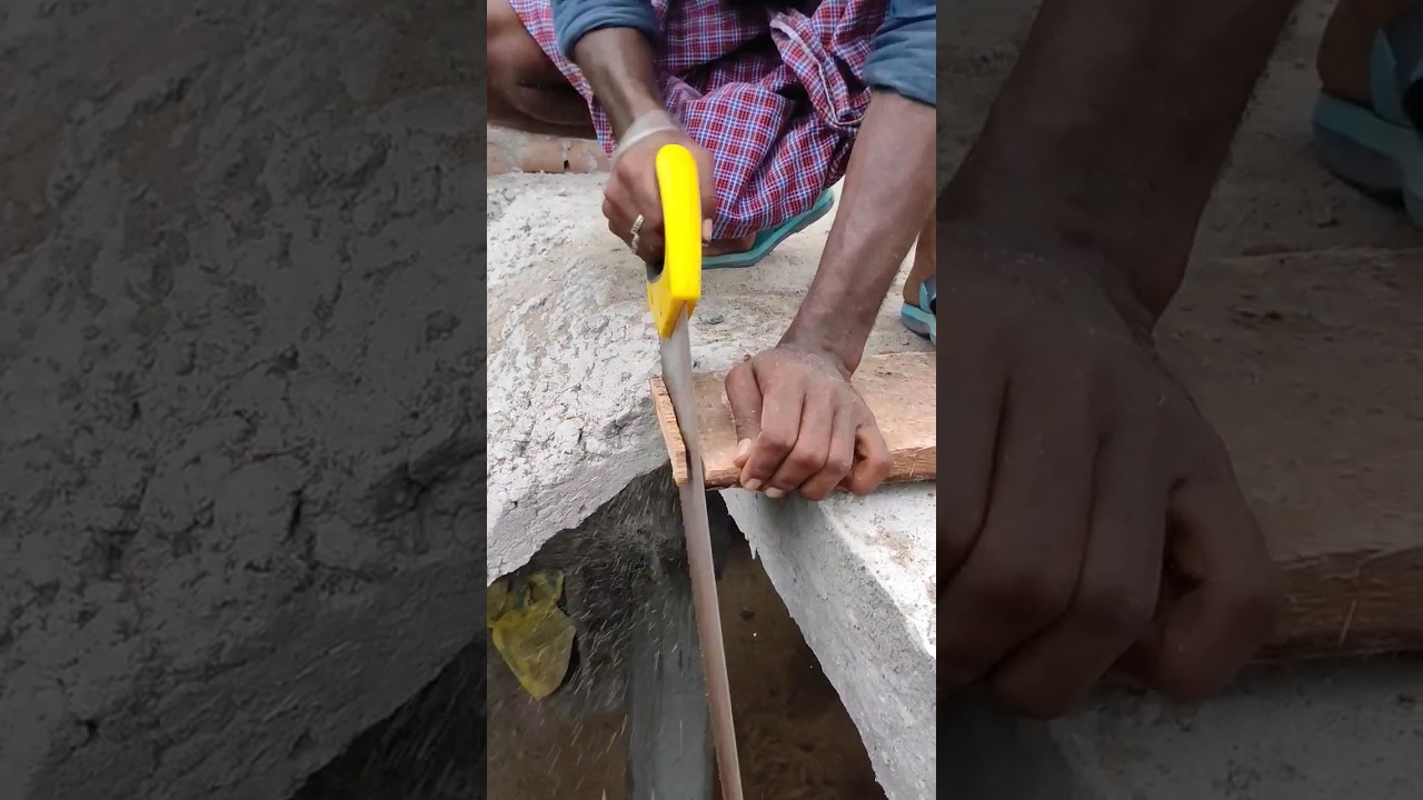 🔥coconut wood cutting 😮 #shorts #centringwork #construction