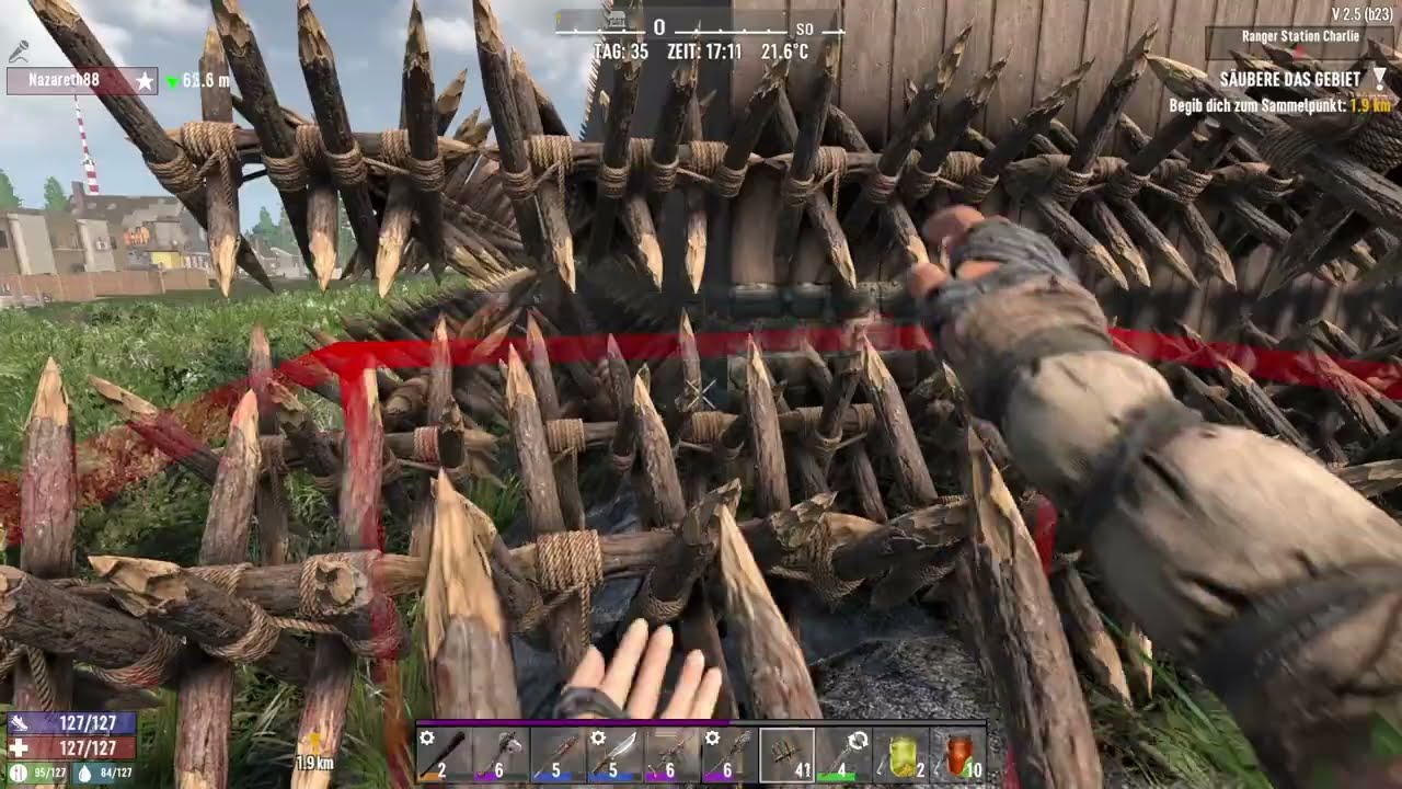 💀 Keine Chance gegen die Horde | Blutmond | 7 Days to Die #18