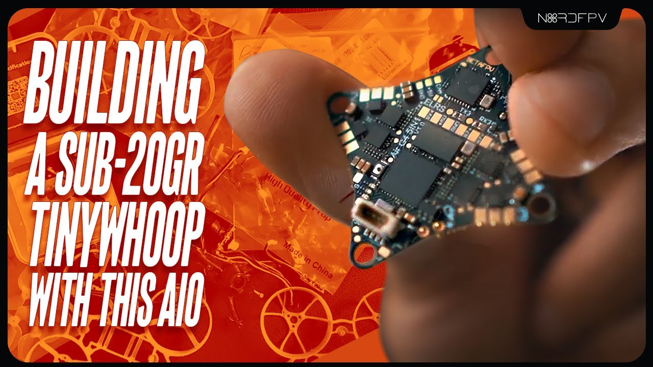 Сборка лёгкого TinyWhoop с BetaFPV 5-в-1 AIO | Руководство по сборке FPV-коптера весом до 20 г