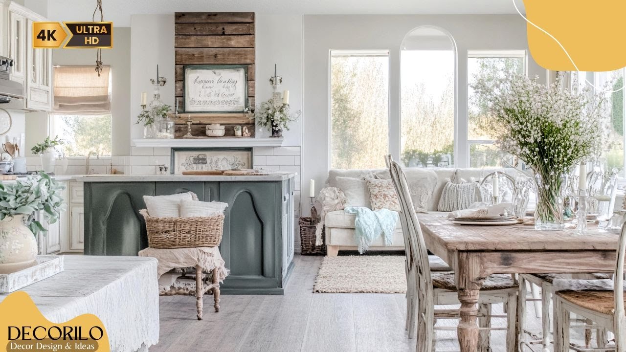 Transform Your Space with Rustic Charm, Shabby Chic Elegance & French Country Spring Updates