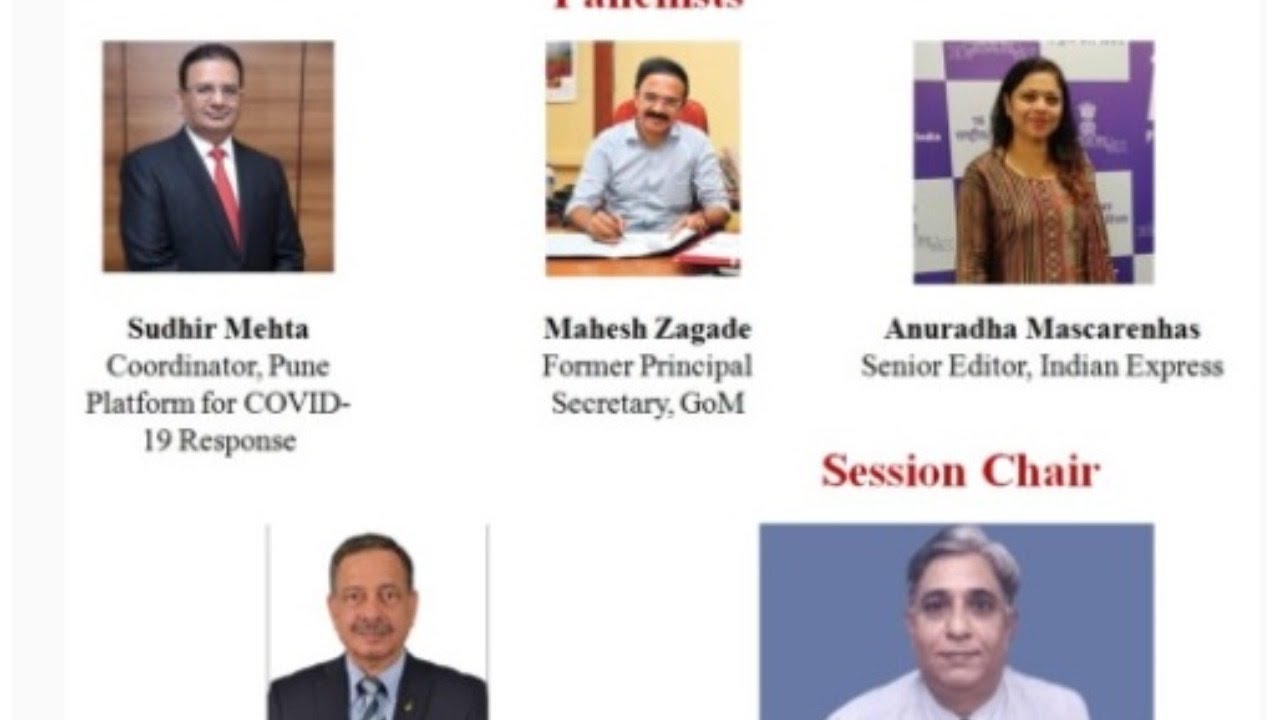 PIC Webinar on: 'Pune's War Against Covid-19: Civil Society Perspectives' | 1st October 2020