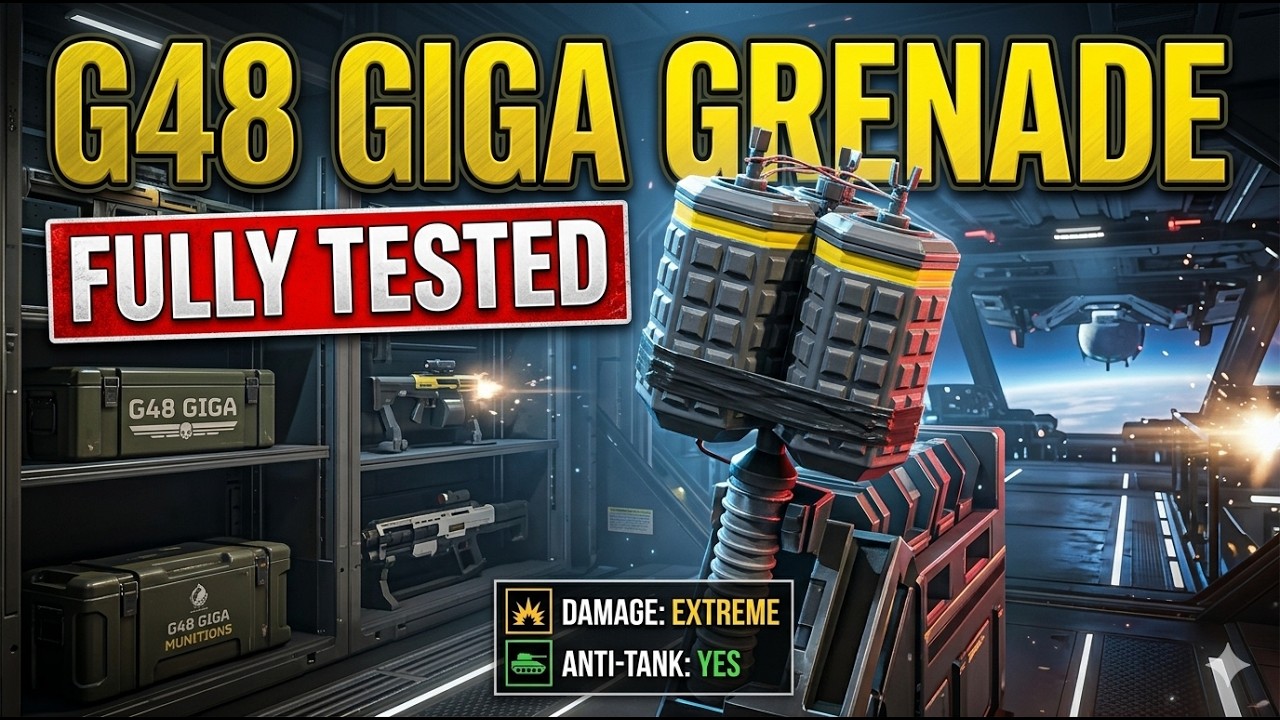 Giga Grenade G-48: All You Need to Know #helldivers2