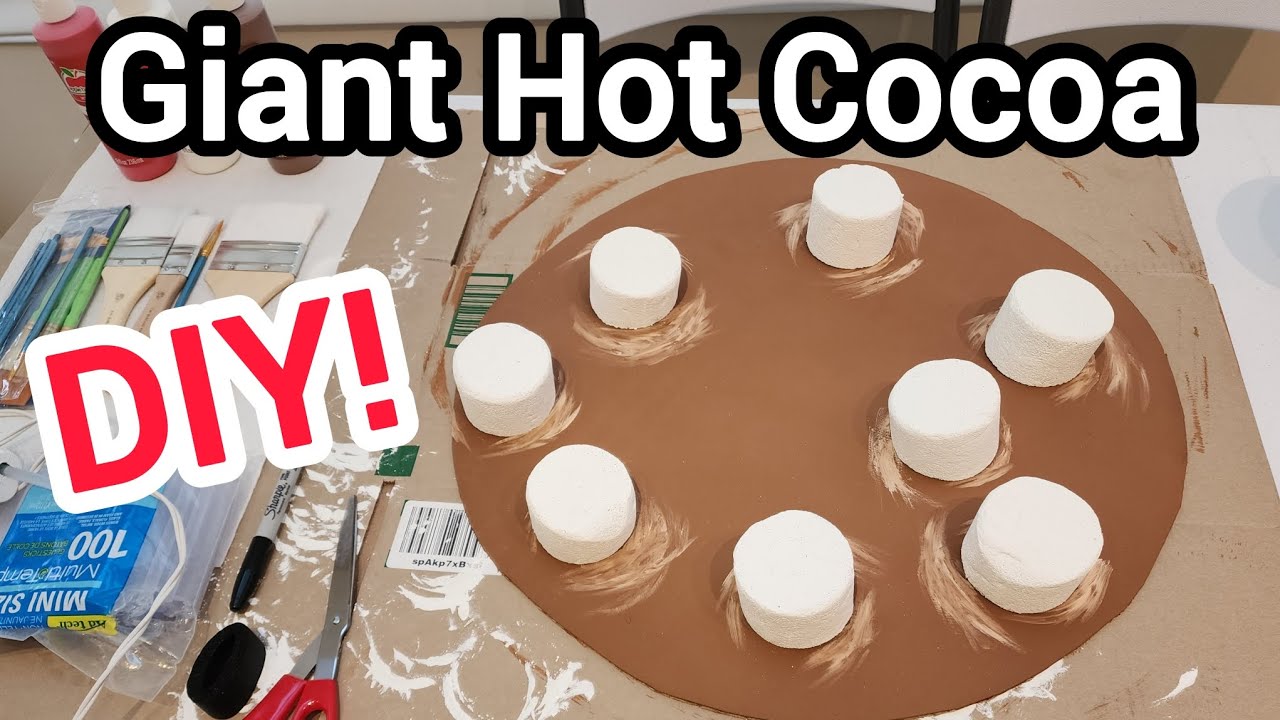 Making a Giant Cup of Hot Cocoa!