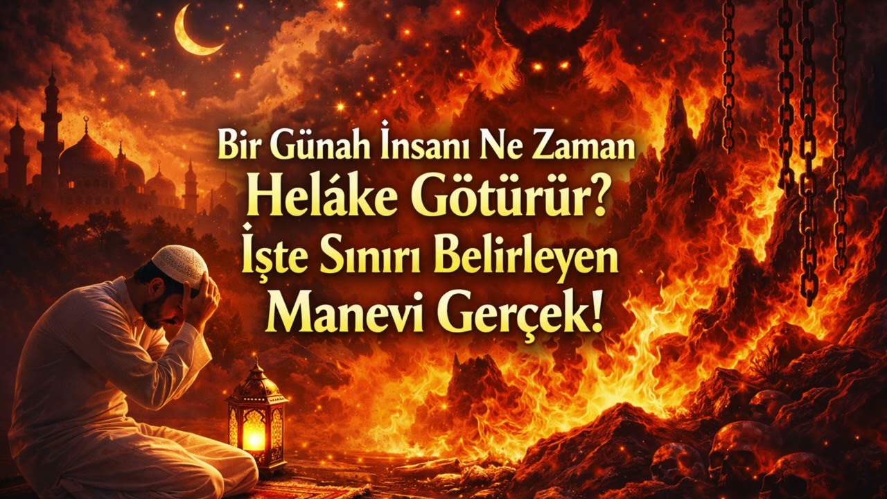 “Bir Günah İnsanı Ne Zaman Helâke Götürür? İşte Sınırı Belirleyen Manevi Gerçek!”