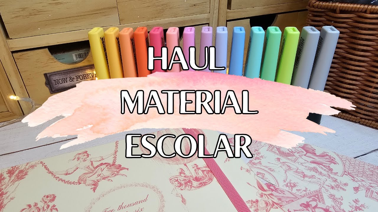 ⚜️【HAUL】✏️Material Escolar📚Agenda 2026 