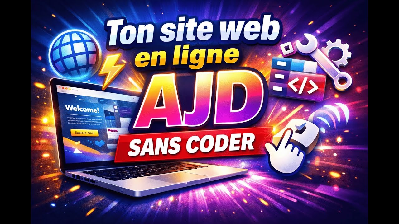 Ton site web en ligne AUJOURD'HUI : Tutoriel No-Code complet.