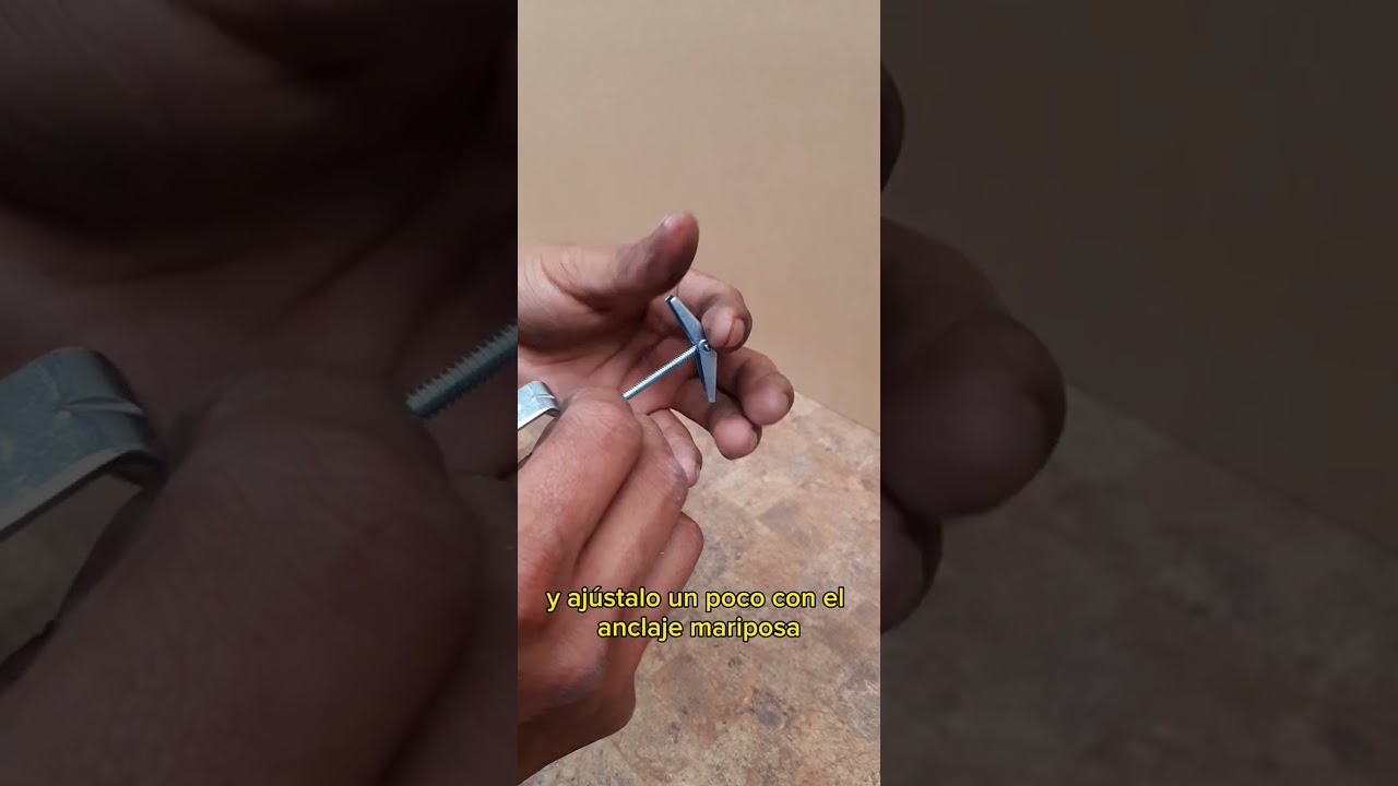 👉 ANCLAJE MARIPOSA: Instalaci&oacute;n en 40 segundos 👷&zwj;♂️ #shortvideo #viralvideos #shorts