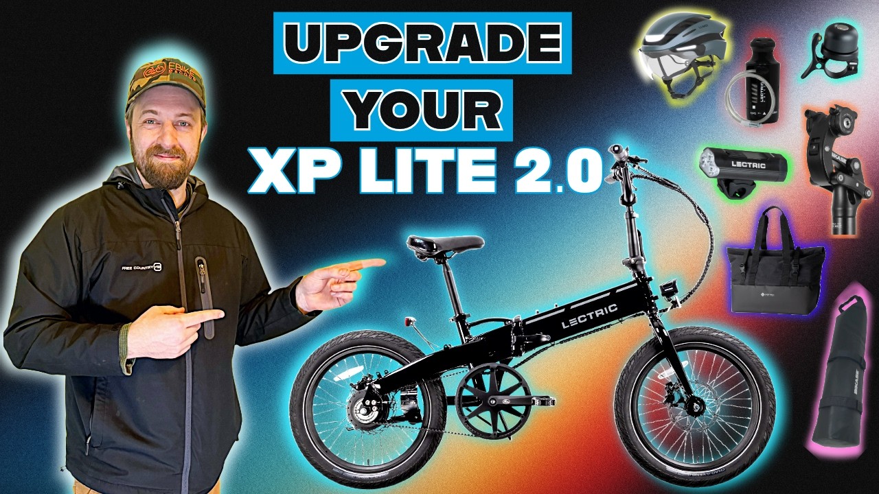 Улучшите свою поездку: лучшие аксессуары для Lectric XP Lite 2.0