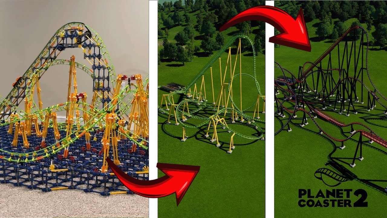 I recreated Eclipse by theknexpert, then improved it | Planet Coaster 2