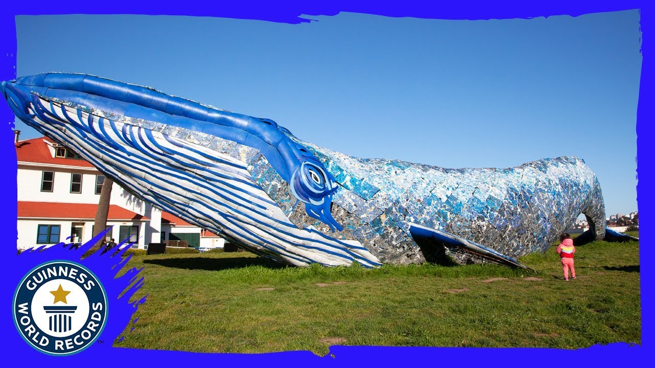 Largest Recycled Plastic Sculpture (Supported) - Guinness World Records