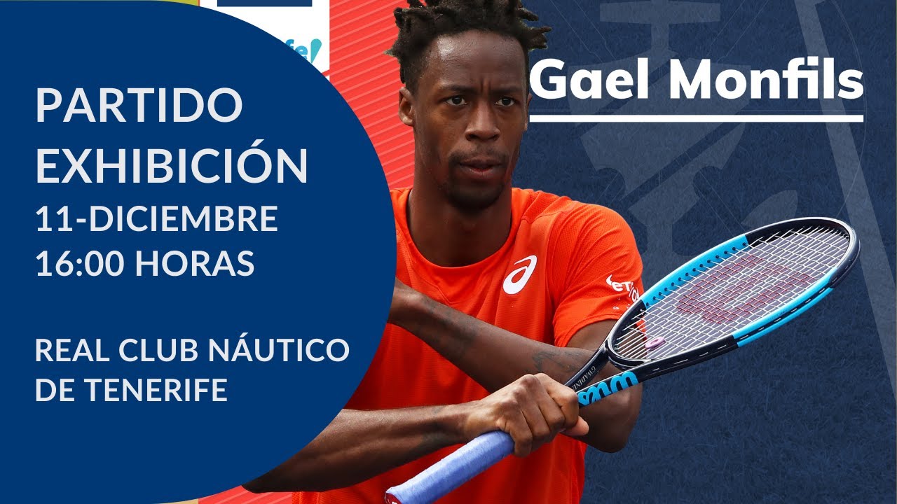 Real Club Náutico de Tenerife - Partido exhibición Gäel Monfils