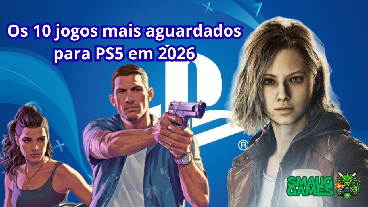 10 jogos mais aguardados para PS5 em 2026