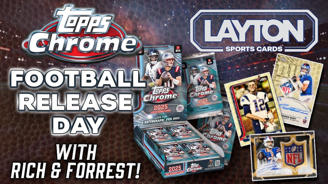 $1,000+ BOUNTY! TOPPS CHROME FOOTBALL RELEASE DAY!