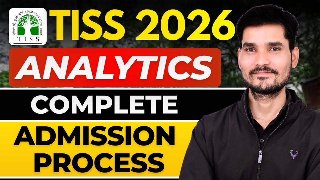 TISS ANALYTICS Course 2026 : Complete Admission Process ✅