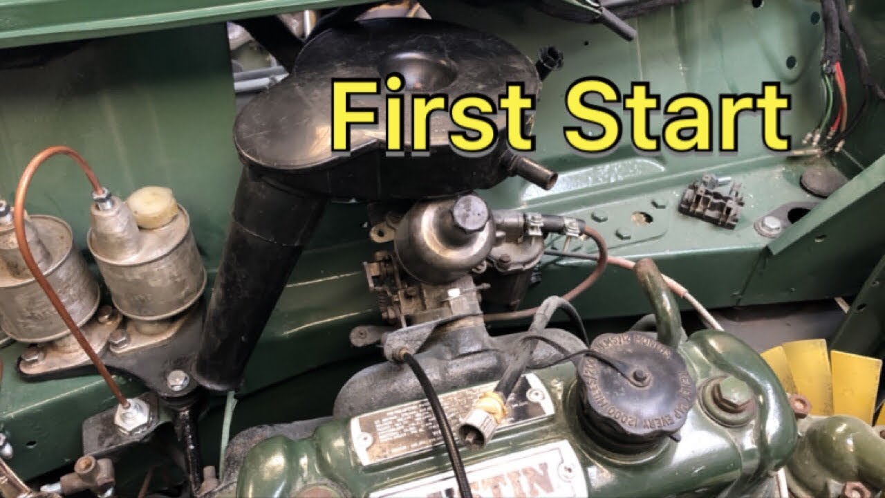 1964 Mk1 Mini Restoration S2 Ep255 - Engine Start !