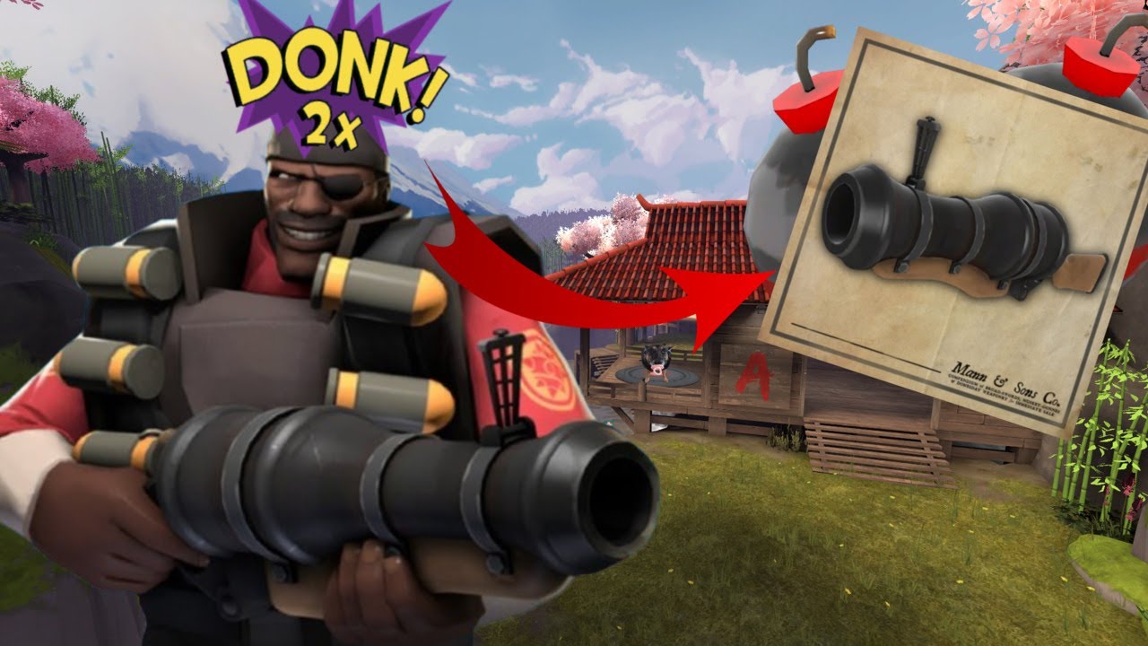 САМОЕ ВЕСЁЛОЕ ОРУЖИЕ В TF2 (пушка без лафета)