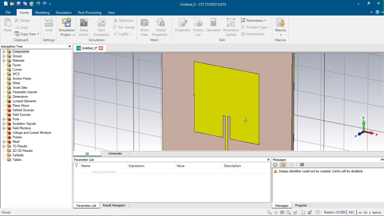 2.4 GHz Patch Antenna Design in CST using MATLAB