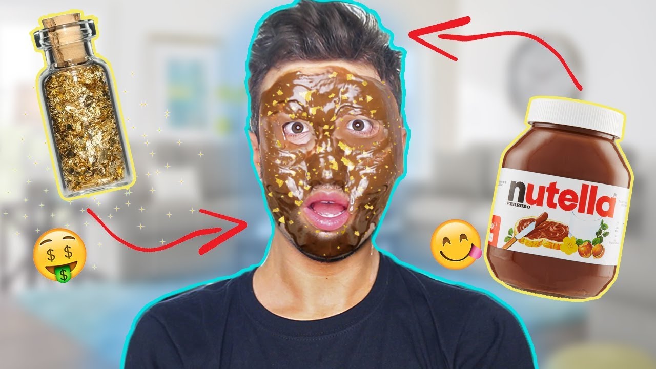 CREO LA MASCHERA NUTELLA E ORO 24K | GIANMARCO ZAGATO