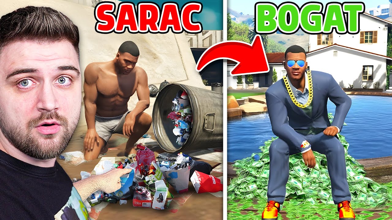 De la SARAC la BOGAT pe GTA ONLINE...