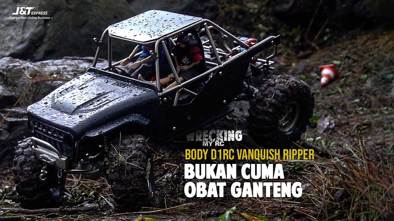 BODY D1RC VANQUISH RIPPER || BUKAN CUMA OBAT GANTENG || RC CRAWLER