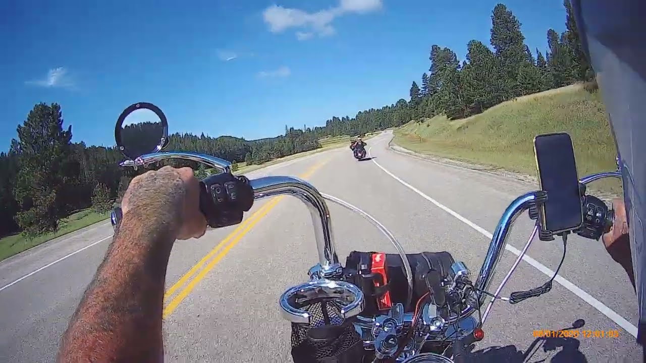 Lead, South Dakota to Deadwood, South Dakota Aug 1, 2020 #motorcycle #bikergirl #travel #bikerlady