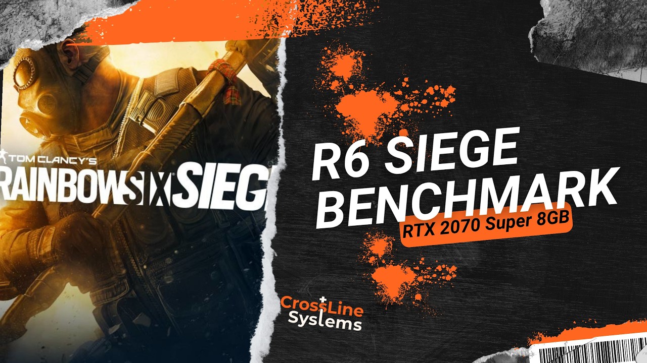 RTX 2070 Super Rainbow Six Siege Benchmark (1080p) | i5-9600K FPS Test