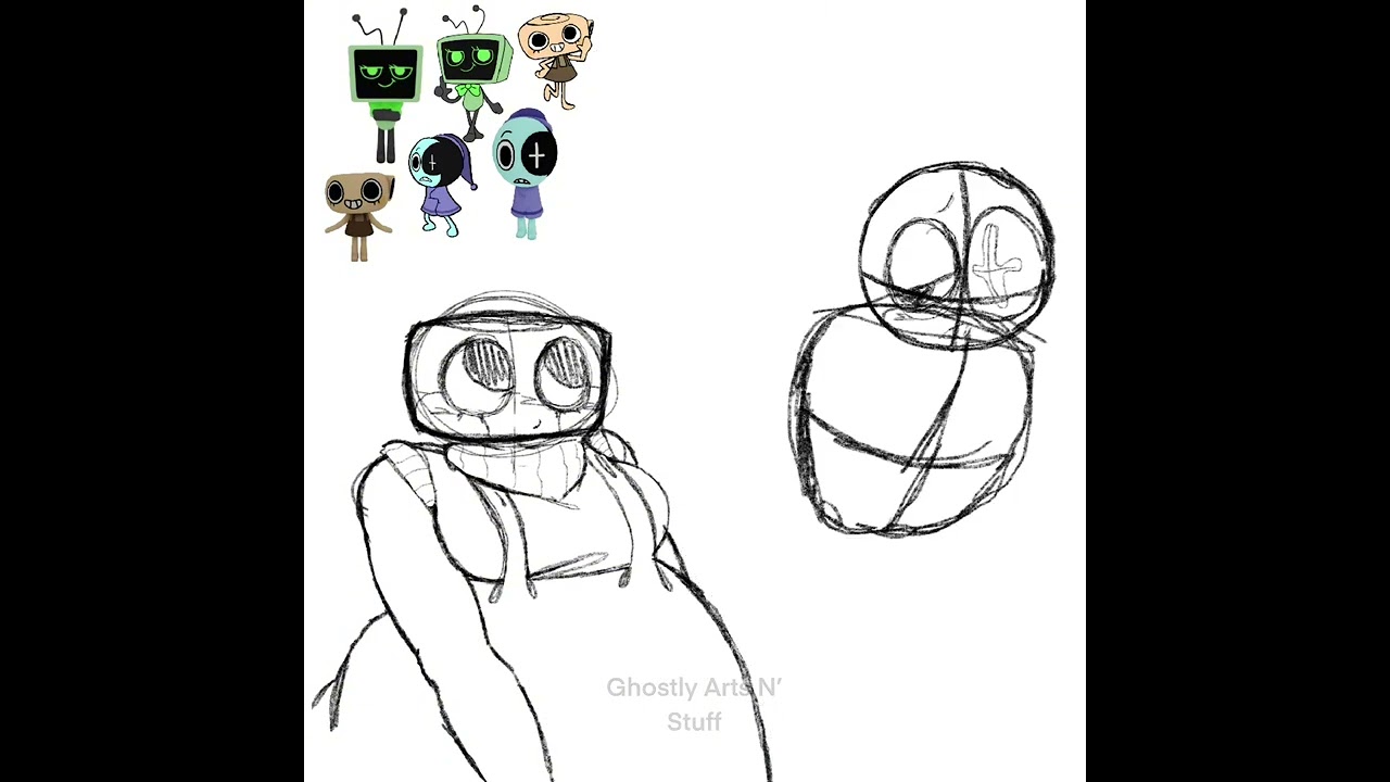 Drawing these Requests :0 #shelly #vee #astro #dandysworld #digitalart #drawing #art