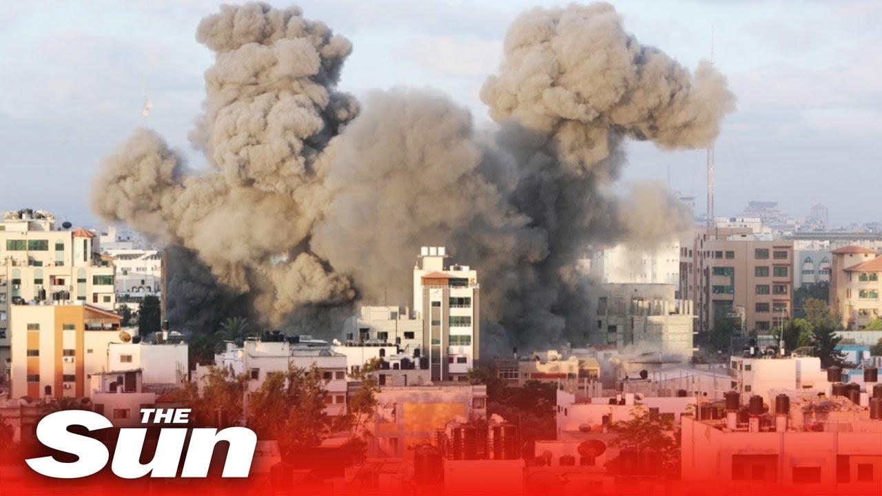IDF bombards Gaza with airstrikes after more than a week of Israel-Hamas fighting