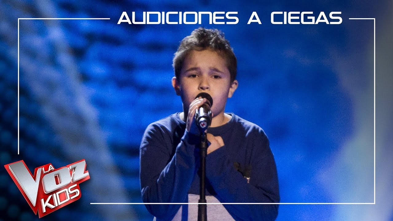 Abel Bernal canta 'A mis queridos Reyes Magos' | Audiciones a ciegas | La Voz Kids Antena 3 2019
