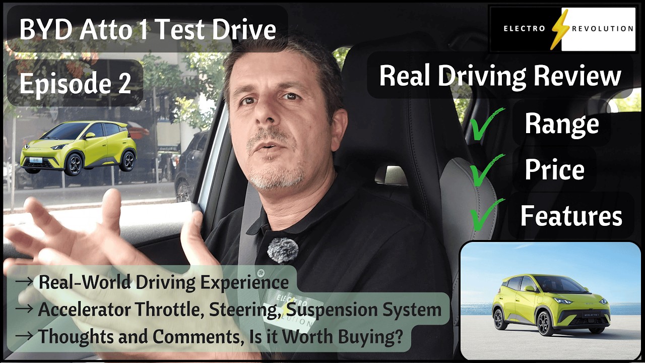 BYD Atto 1 Test Drive Australia EPISODE 2 | Real Driving Review, Range, Price & Features