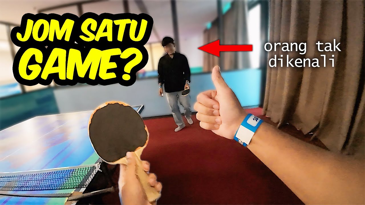 Aku Ajak Lawan Pingpong @ DIGITAL SPORT ARENA