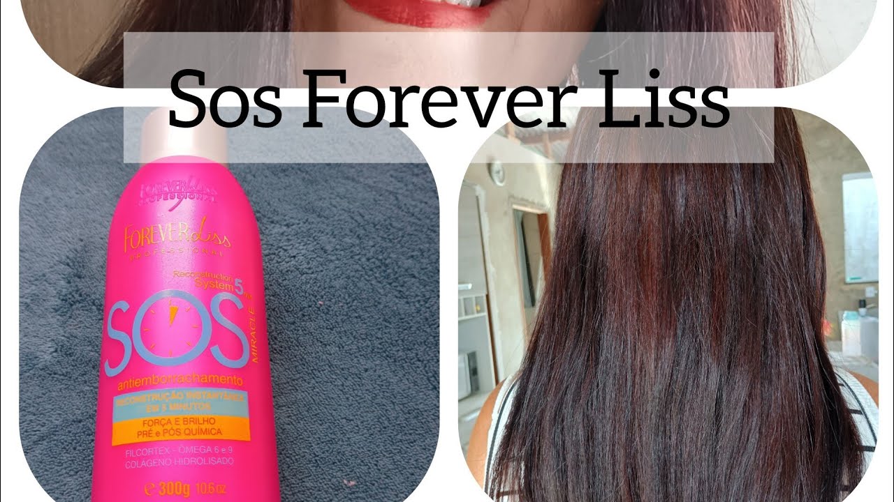 TESTANDO* SOS ANTIEMBORRACHAMENTO  FOREVER LISS PROFISSIONAL? VALE A PENA O PREÇO #sosforeverliss