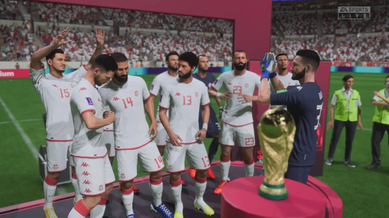 FIFA23_PS5 | طور كأس العالم | مشوار المنتخب التونسي 🇹🇳🔥