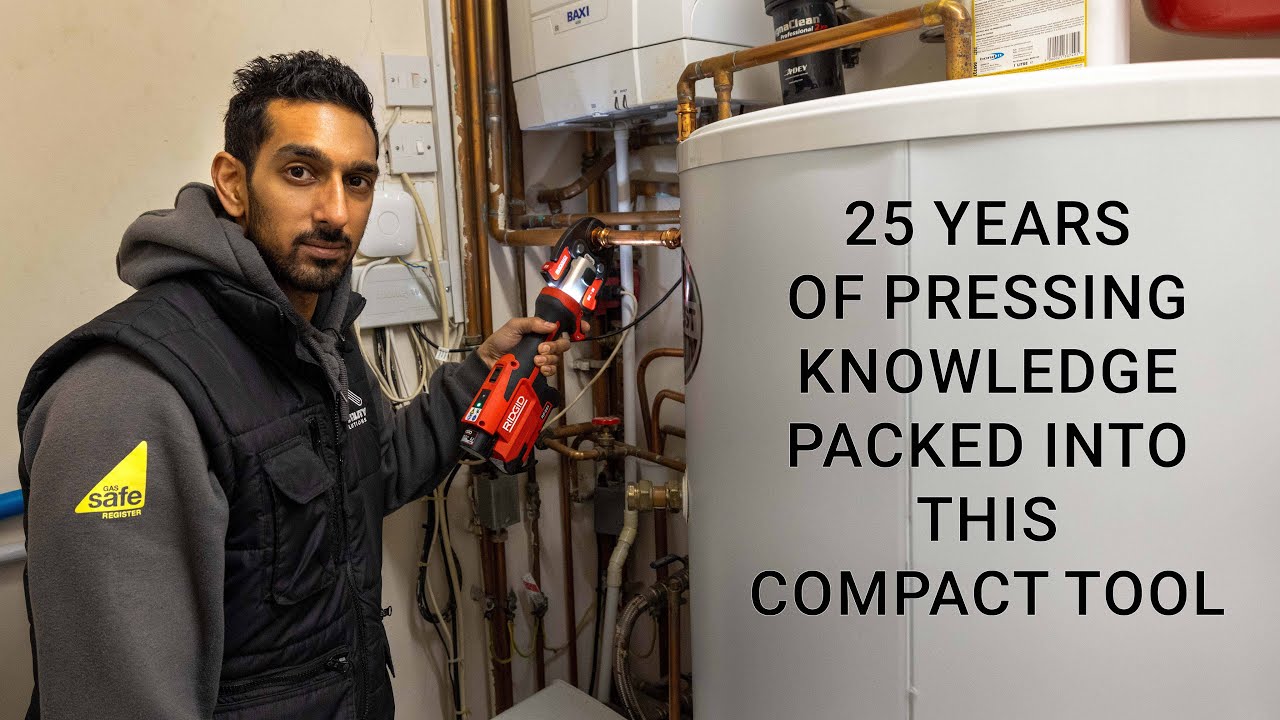Discover the POWER of Ridgid RP251 Press Tool - Plumbers Review