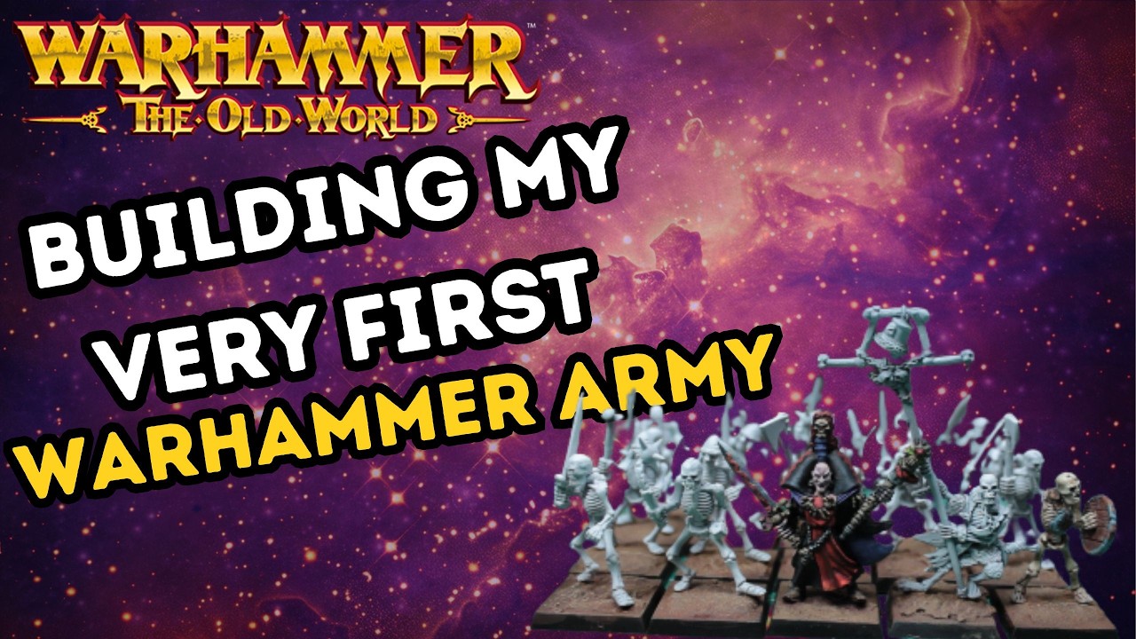 Building my very first Warhammer Army! Ep 1