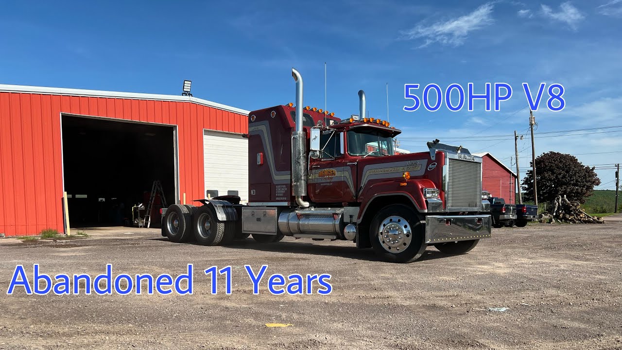 Tom’s 1986 Mack Superliner E9 V8 (Abandoned 11 Years)