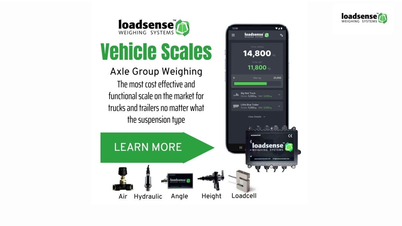 Loadsense: Onboard Truck + Trailer Scale - How to use our weighing app for Android and iOS