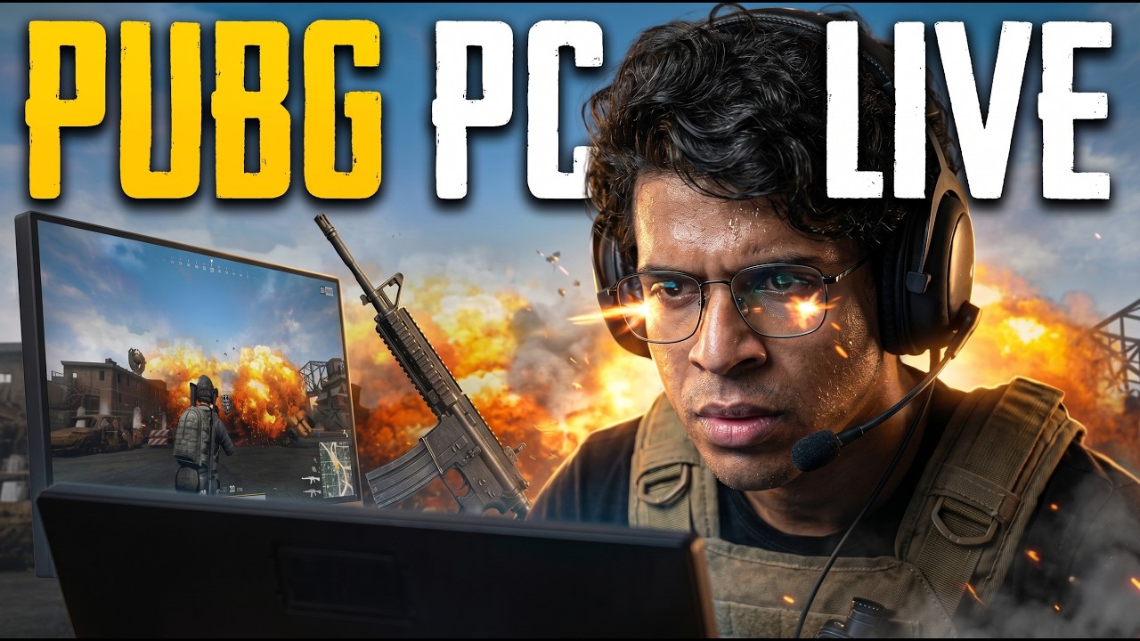 PK GAMING PLAYING PUBG PC Live