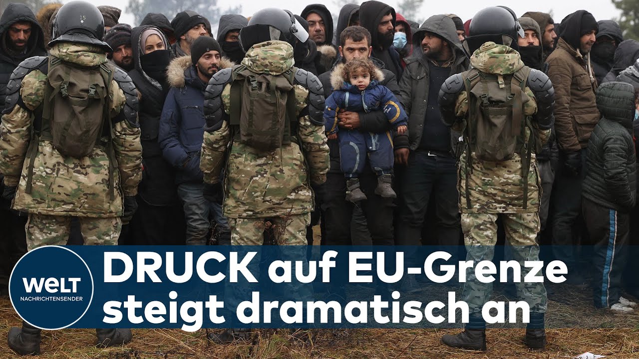 BELARUS-GRENZKRISE: Polen rüstet gegen möglichen Grenzdurchbruch von Migranten