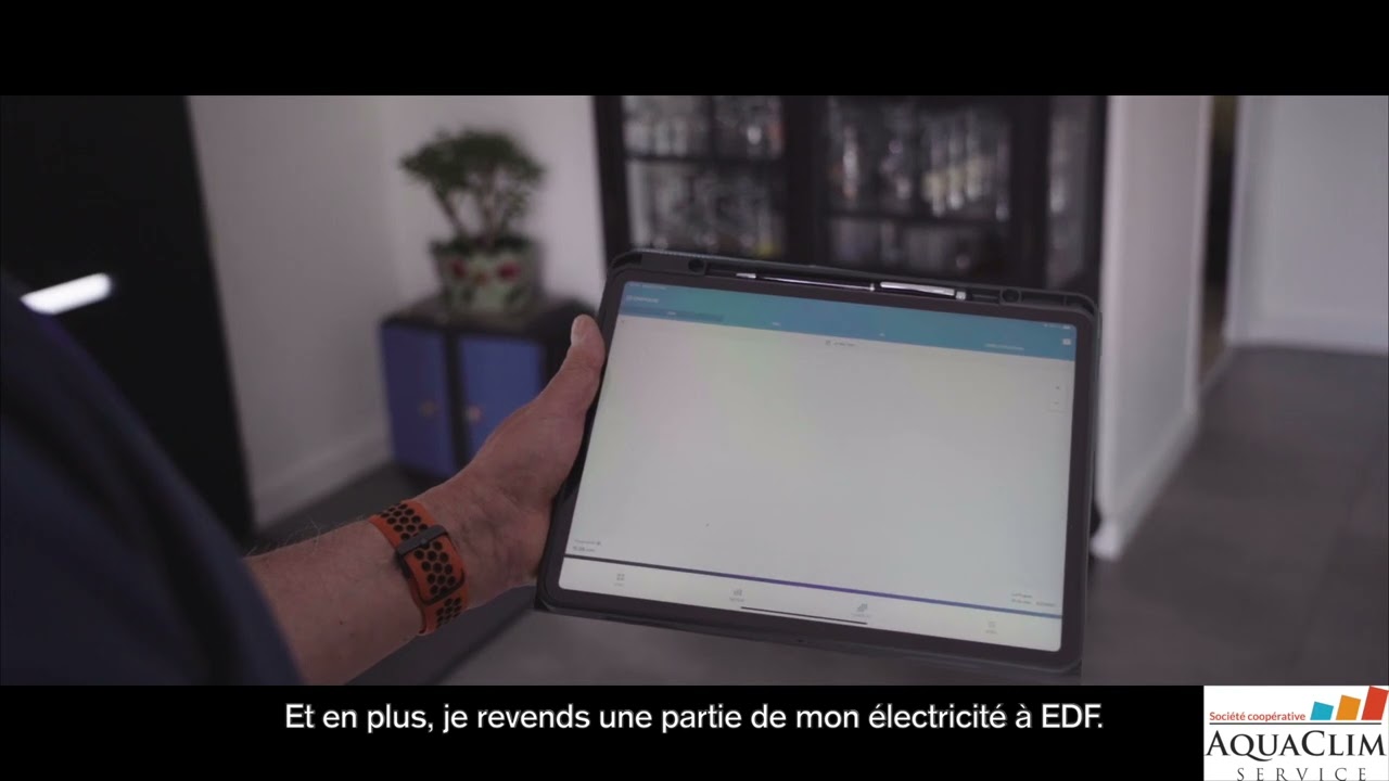 T&eacute;moignage d'un client AQUACLIM install&eacute; en panneaux solaires photovolta&iuml;ques