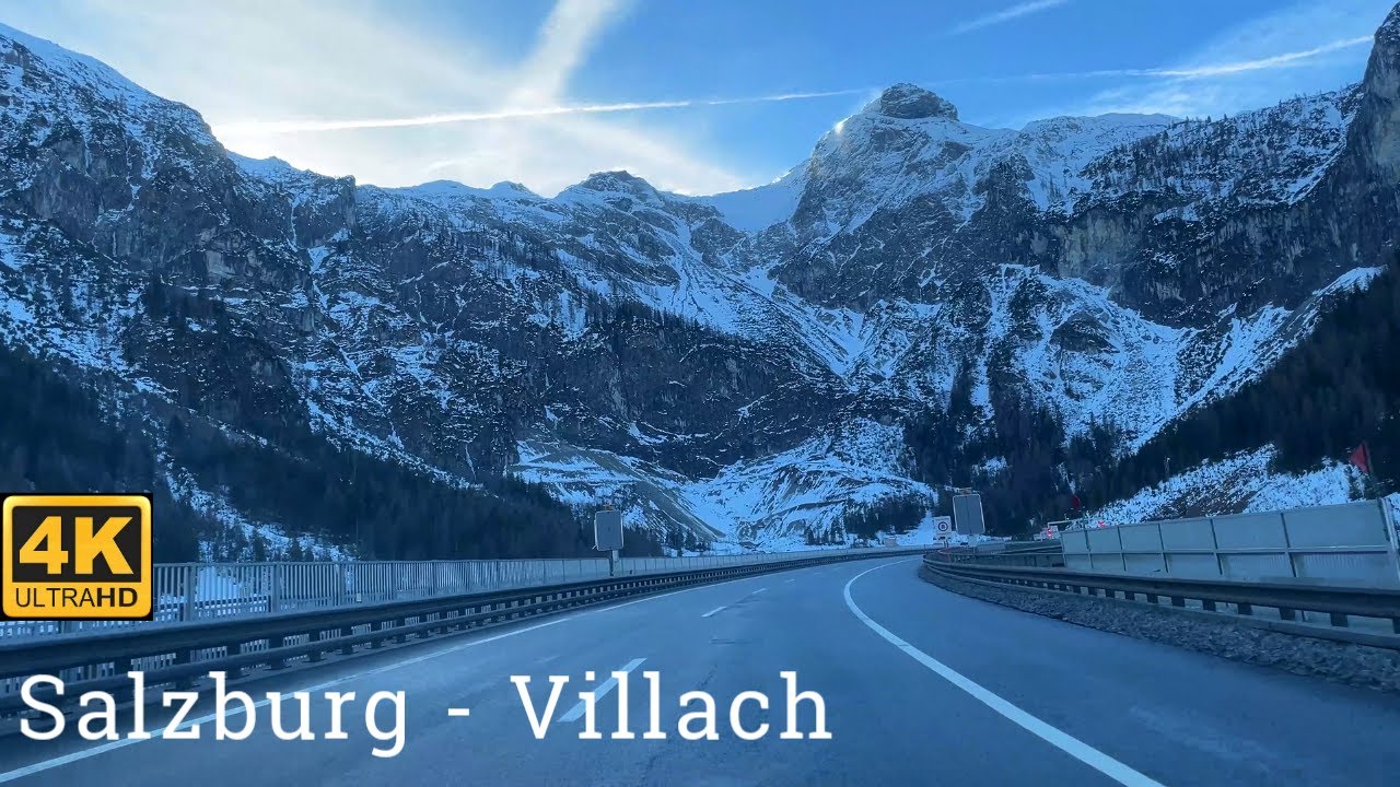Driving from Salzburg - Villach