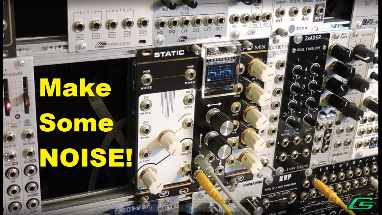 Fun With Noise - Static by Feedback Versatile Noise Source [USER REVIEW + Demo] DIY SMD Eurorack