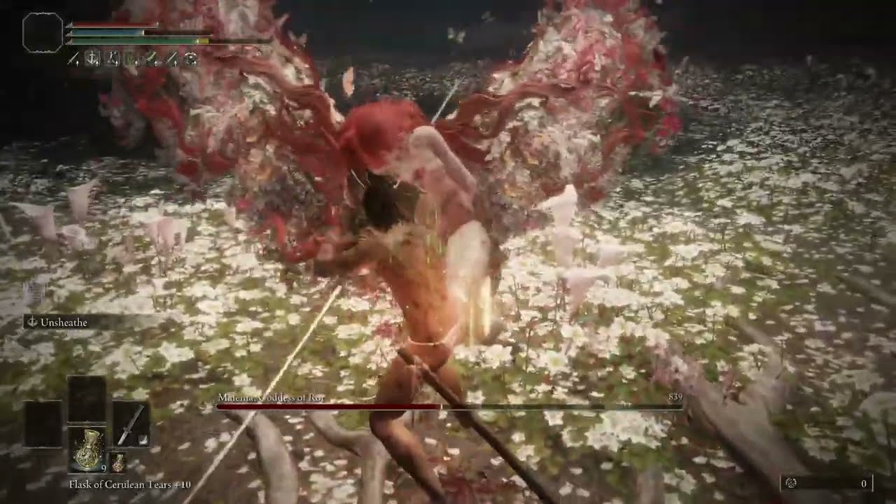 Fighting Malenia With Uchigatana (OP Weapon)