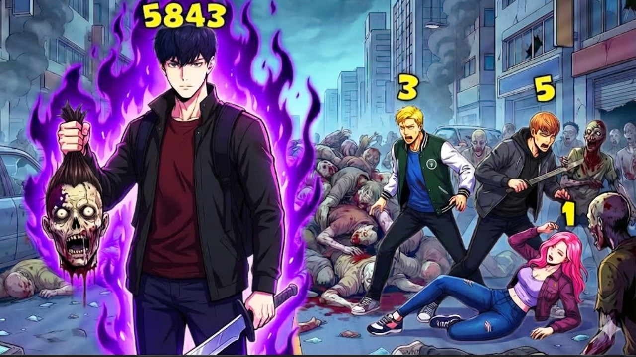MANHWA RECAP | ER KEHRT ZURÜCK In Die Zombie-Apokalypse Und LEVELT UP Wie Ein Gott – SHOCKING Twist!