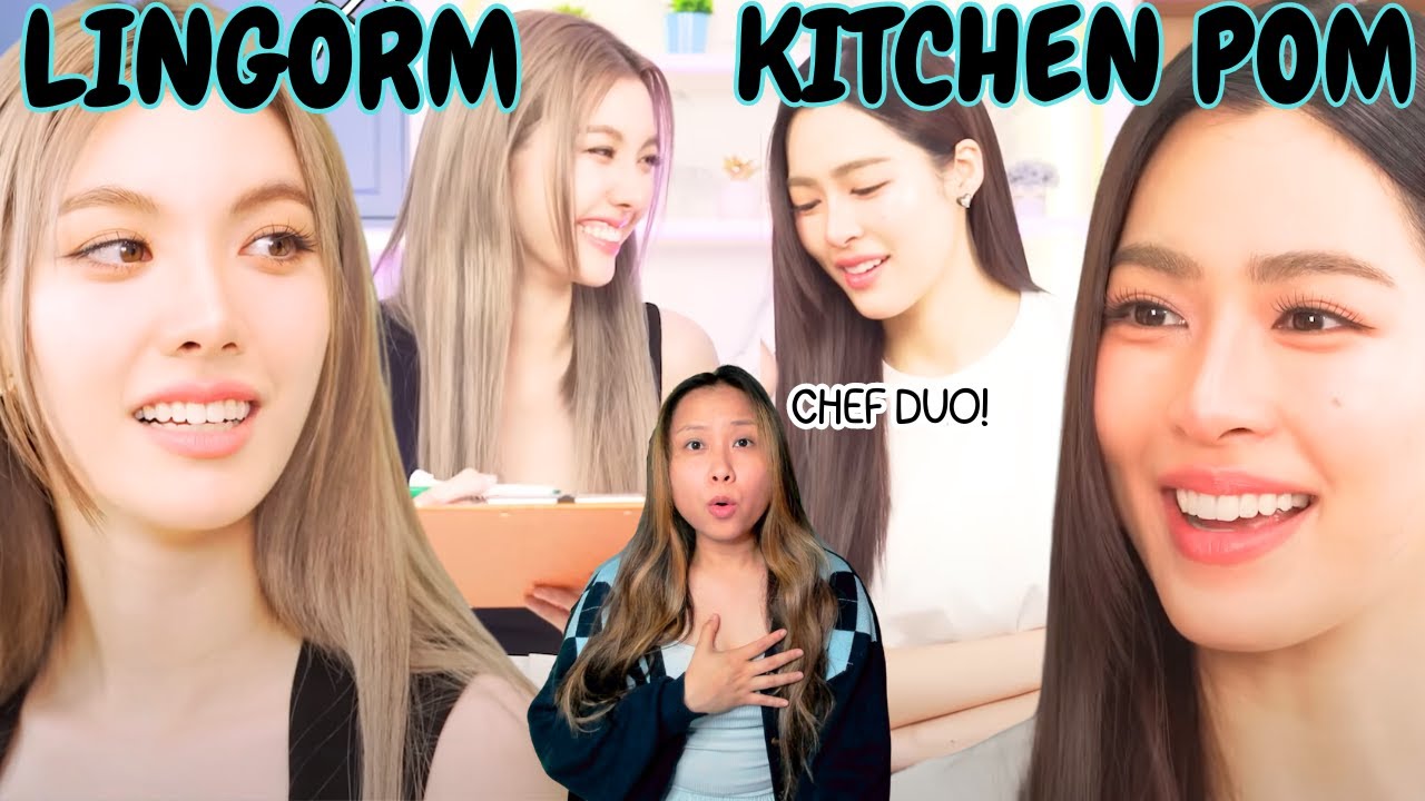 LINGORM Kitchen Pom ทำอาหารข้ามกำแพง Reaction (why are they so funny and chaotic lol)